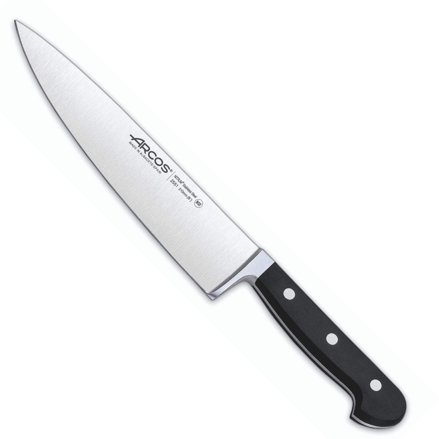 Arcos 854400 Knife Set 7 Pieces Stainless Steel Black Normal Size - Image 4