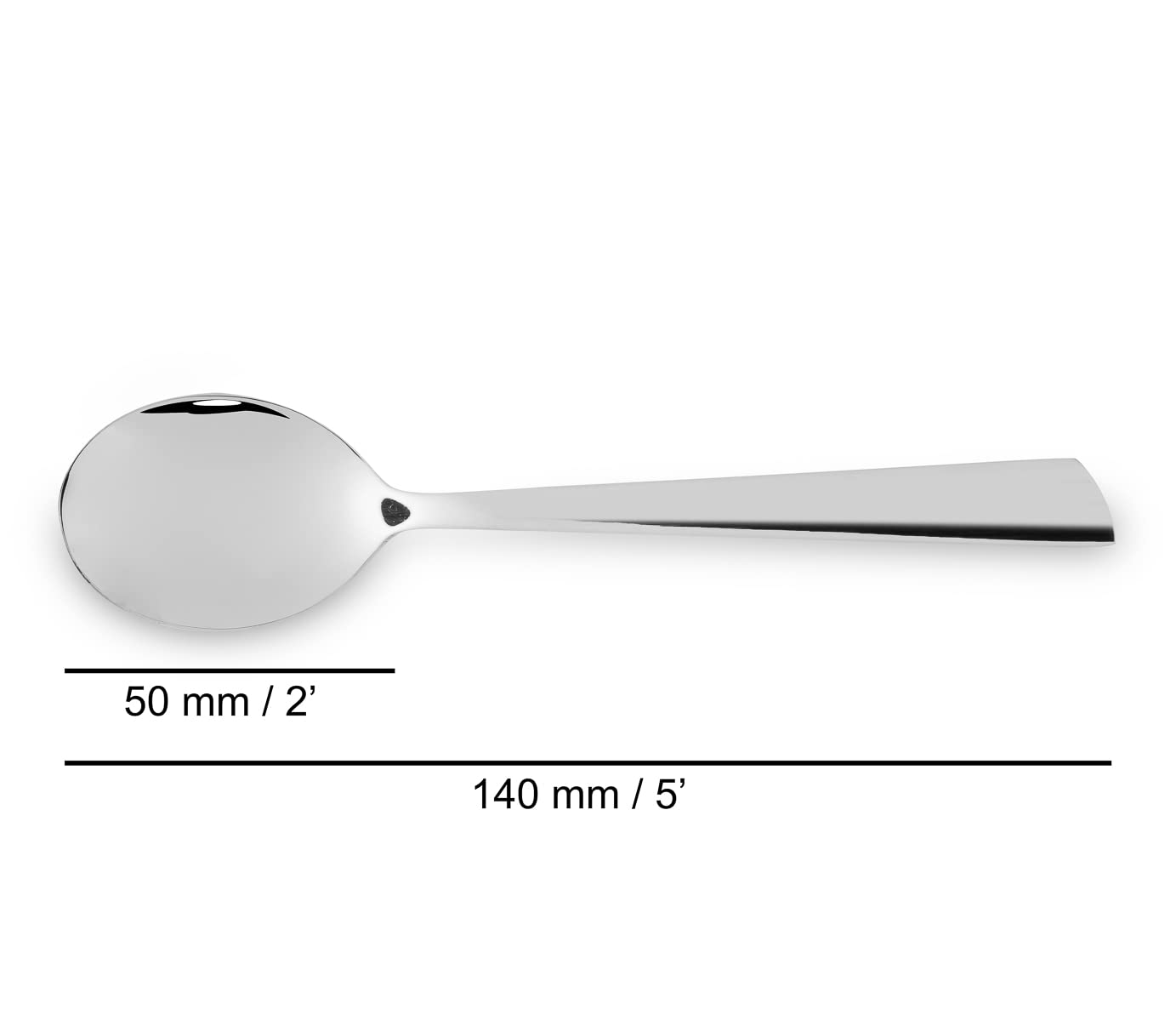 ARCOS Flatware Set 24 pieces - Silver Monoblock of one piece - Nitrum Stainless Steel. Series Toscana - Image 7