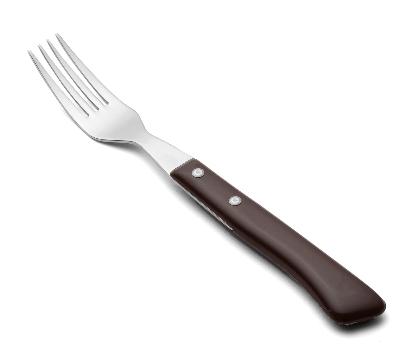 Arcos Steak Set 12 pieces 4 Inch Nitrum Stainless Steel. Ergonomic Polyoxymethylene POM Handle and 110 mm knife Blade. Pocket Knife Pack with Pearl Edge for Cutting Meat. Series Mesa. Color Brown - Image 4