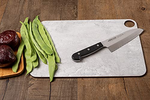 Arcos Universal Deba Knife - High-Usable NITRUM Stainless Steel Asian Knife with POM Black Handle, Ergonomic and Slip-Resistant Grip, 7" Size - Designed for Everyday Use - Universal Series - Image 7